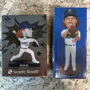 NEW Dodgers / Quakes Dustin May Bobblehead 2 pack